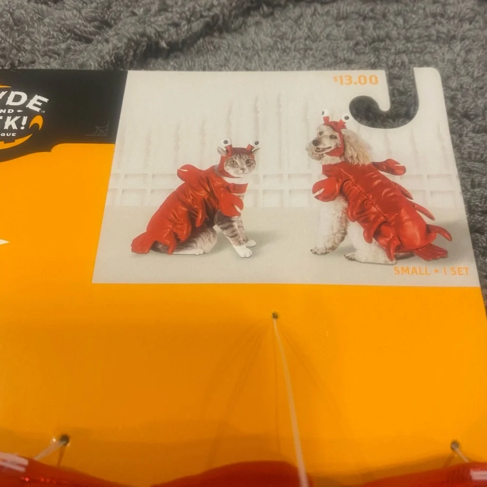 Pet Red Lobster Set-Halloween